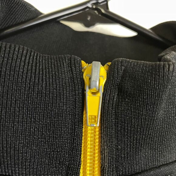 Zelda Nintendo Track Jacket Small Black Full Zip Olde School Classic Retro - Picture 7 of 10